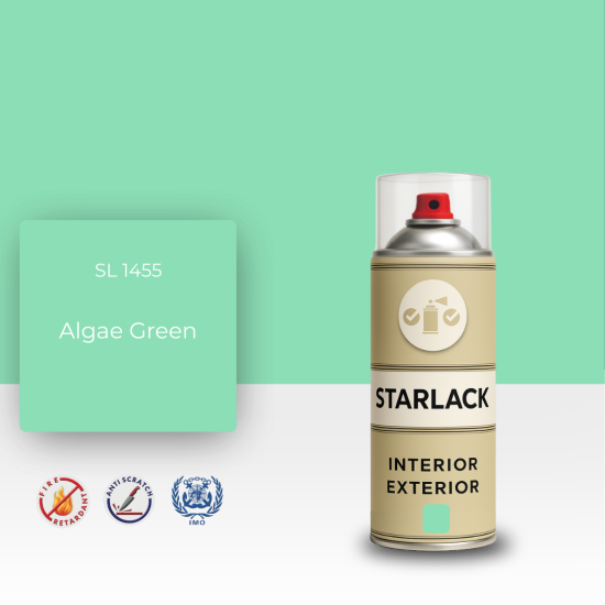 STARLACK SL 1455 ALGAE GREEN SPREY BOYA 400 ML STARLACK SL 1455 ALGAE GREEN SPREY BOYA 400 ML