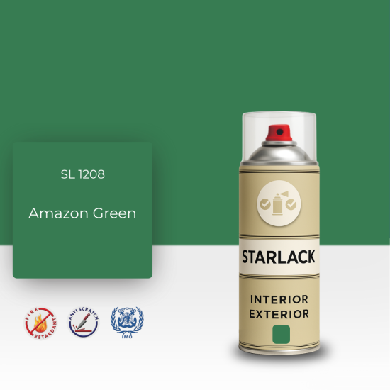 STARLACK SL 1208 AMAZON GREEN SPREY BOYA 400 ML STARLACK SL 1208 AMAZON GREEN SPREY BOYA 400 ML