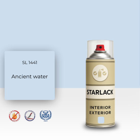 STARLACK SL 1441 ANCİENT WATER SPREY BOYA 400 ML STARLACK SL 1441 ANCİENT WATER SPREY BOYA 400 ML