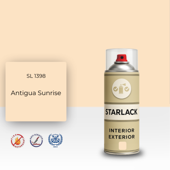 STARLACK SL 1398 ANTİGUA SUNRİSE SPREY BOYA 400 ML STARLACK SL 1398 ANTİGUA SUNRİSE SPREY BOYA 400 ML