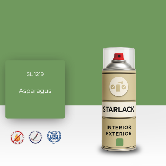 STARLACK SL 1219 ASPARAGUS SPREY BOYA 400 ML STARLACK SL 1219 ASPARAGUS SPREY BOYA 400 ML