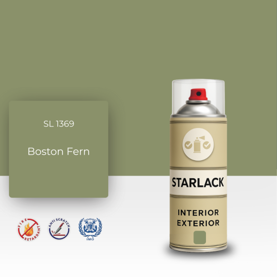 STARLACK SL 1369 BOSTON FERN SPREY BOYA 400 ML STARLACK SL 1369 BOSTON FERN SPREY BOYA 400 ML