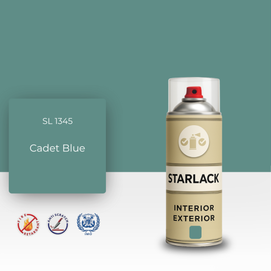 STARLACK SL 1345 CADET BLUE SPREY BOYA 400 ML STARLACK SL 1345 CADET BLUE SPREY BOYA 400 ML