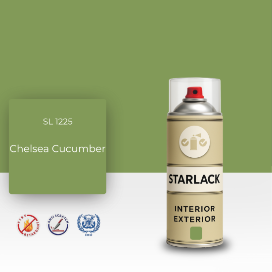 STARLACK SL 1225 CHELSEA CUCUMBER SPREY BOYA 400 ML STARLACK SL 1225 CHELSEA CUCUMBER SPREY BOYA 400 ML