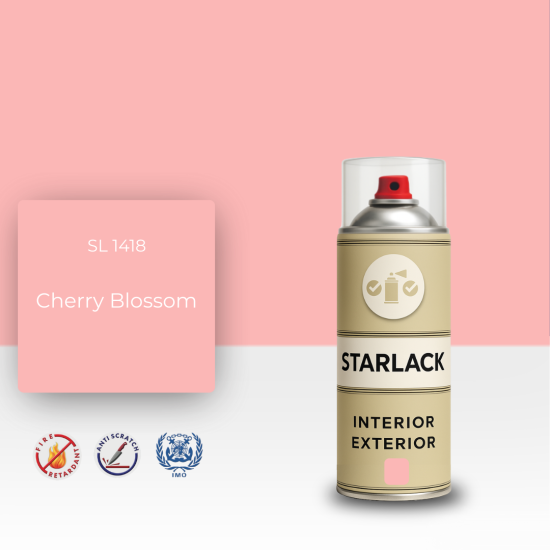 STARLACK SL 1418 CHERRY BLOSSOM SPREY BOYA 400 ML STARLACK SL 1418 CHERRY BLOSSOM SPREY BOYA 400 ML