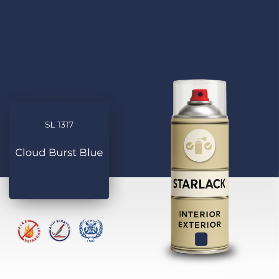 STARLACK SL 1317 CLOUD BURST BLUE SPREY BOYA 400 ML STARLACK SL 1317 CLOUD BURST BLUE SPREY BOYA 400 ML