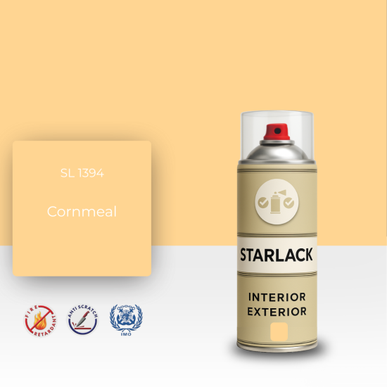 STARLACK SL 1394 CORNMEAL SPREY BOYA 400 ML STARLACK SL 1394 CORNMEAL SPREY BOYA 400 ML