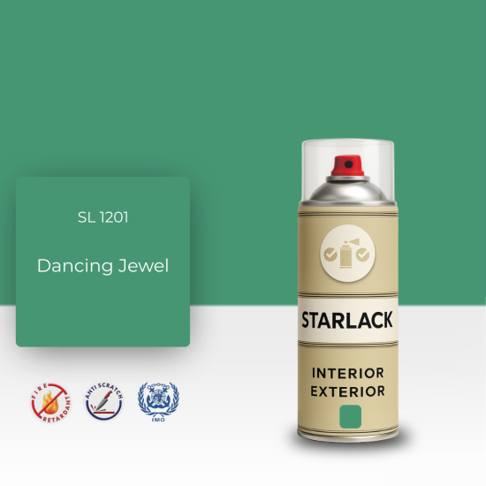 STARLACK SL 1201 DANCİNG JEWEL SPREY BOYA 400 ML STARLACK SL 1201 DANCİNG JEWEL SPREY BOYA 400 ML