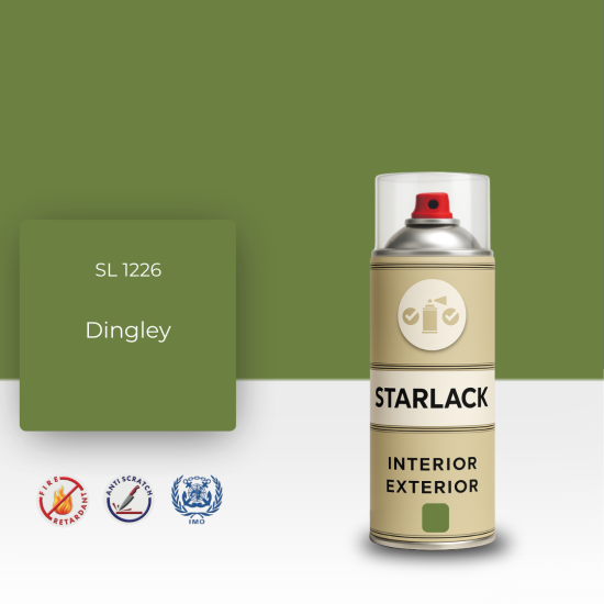 STARLACK SL 1226 DİNGLEY SPREY BOYA 400 ML STARLACK SL 1226 DİNGLEY SPREY BOYA 400 ML