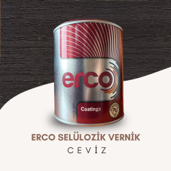 ERCO SELÜLOZİK RENKLİ VERNİK  CEVİZ