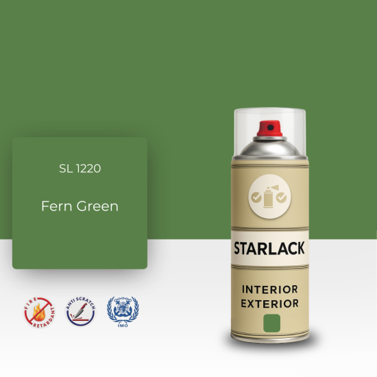 STARLACK SL 1220 FERN GREEN SPREY BOYA 400 ML STARLACK SL 1220 FERN GREEN SPREY BOYA 400 ML
