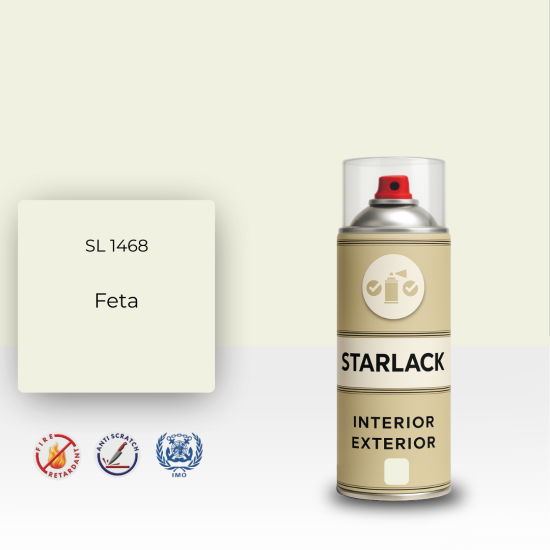 STARLACK SL 1468 FETA SPREY BOYA 400 ML STARLACK SL 1468 FETA SPREY BOYA 400 ML