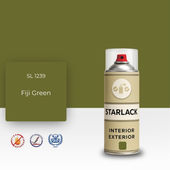 STARLACK SL 1239 FİJİ GREEN SPREY BOYA 400 ML STARLACK SL 1239 FİJİ GREEN SPREY BOYA 400 ML