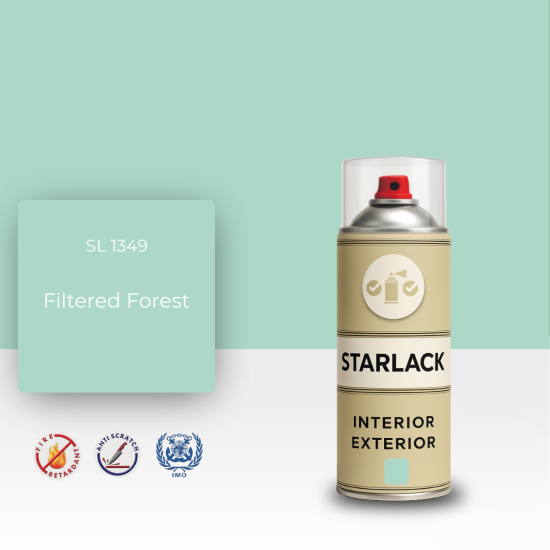 STARLACK SL 1349 FİLTERED FOREST SPREY BOYA 400 ML STARLACK SL 1349 FİLTERED FOREST SPREY BOYA 400 ML