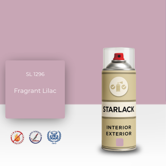 STARLACK SL 1296 FRAGRANT LİLAC SPREY BOYA 400 ML STARLACK SL 1296 FRAGRANT LİLAC SPREY BOYA 400 ML
