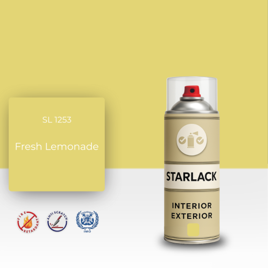 STARLACK SL 1253 FRESH LEMONADE SPREY BOYA 400 ML STARLACK SL 1253 FRESH LEMONADE SPREY BOYA 400 ML