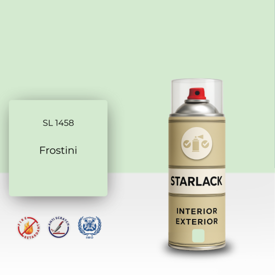 STARLACK SL 1458 FROSTİNİ SPREY BOYA 400 ML STARLACK SL 1458 FROSTİNİ SPREY BOYA 400 ML