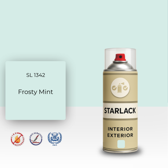 STARLACK SL 1342 FROSTY MİNT SPREY BOYA 400 ML STARLACK SL 1342 FROSTY MİNT SPREY BOYA 400 ML