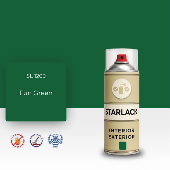 STARLACK SL 1209 FUN GREEN SPREY BOYA 400 ML STARLACK SL 1209 FUN GREEN SPREY BOYA 400 ML