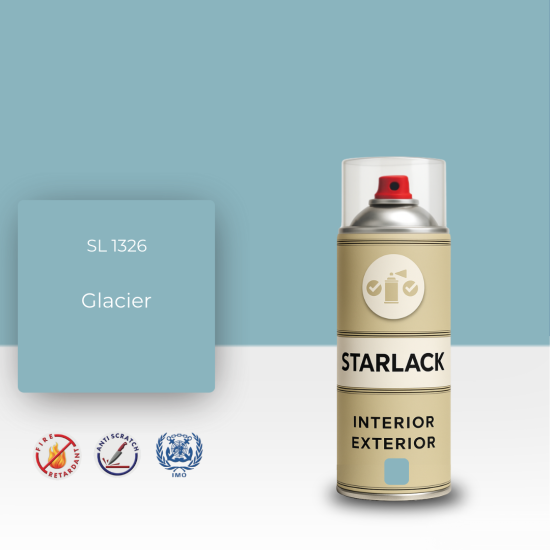 STARLACK SL 1326 GLACİER SPREY BOYA 400 ML STARLACK SL 1326 GLACİER SPREY BOYA 400 ML