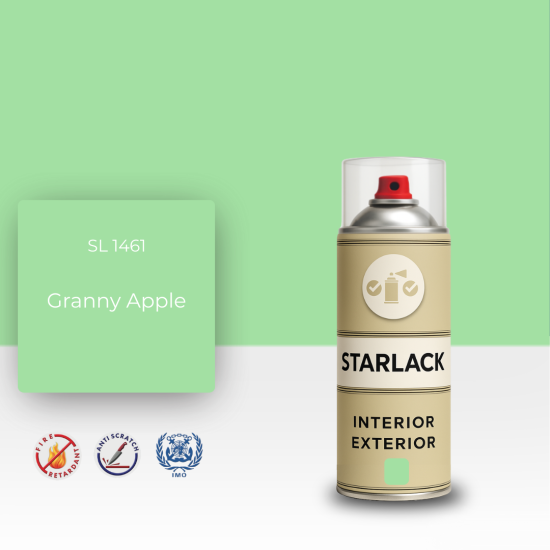 STARLACK SL 1461 GRANNY APPLE SPREY BOYA 400 ML STARLACK SL 1461 GRANNY APPLE SPREY BOYA 400 ML