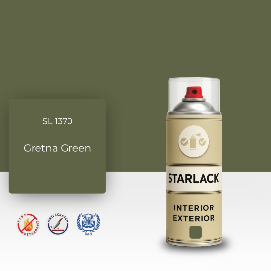 STARLACK SL 1370 GRETNA GREEN SPREY BOYA 400 ML STARLACK SL 1370 GRETNA GREEN SPREY BOYA 400 ML