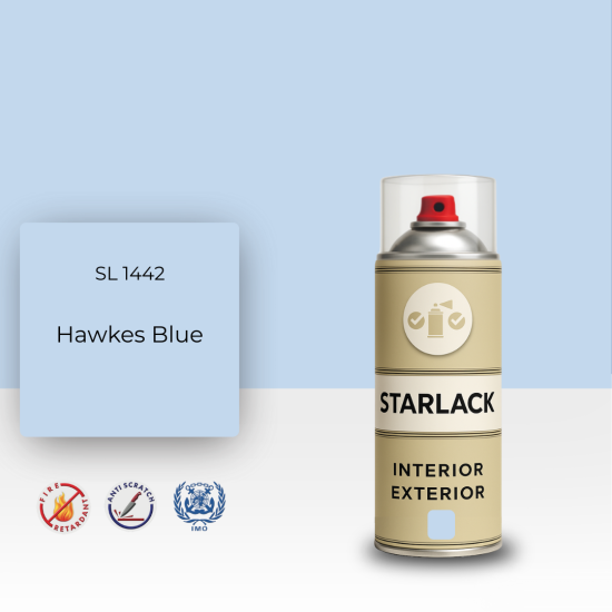 STARLACK SL 1442 HAWKES BLUE SPREY BOYA 400 ML STARLACK SL 1442 HAWKES BLUE SPREY BOYA 400 ML