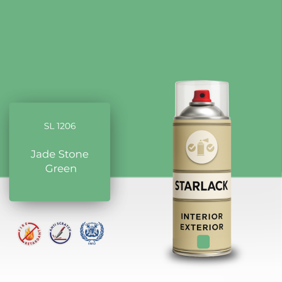 STARLACK SL 1206 JADE STONE GREEN SPREY BOYA 400 ML STARLACK SL 1206 JADE STONE GREEN SPREY BOYA 400 ML