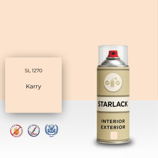 STARLACK SL 1270 KARRY SPREY BOYA 400 ML STARLACK SL 1270 KARRY SPREY BOYA 400 ML