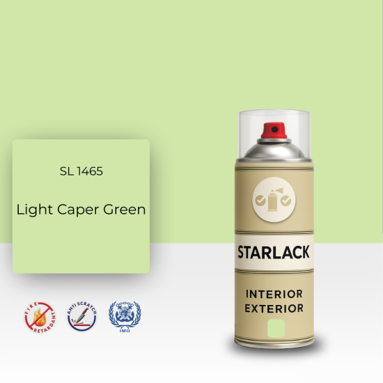 STARLACK SL 1465 LİGHT CAPER GREEN SPREY BOYA 400 ML STARLACK SL 1465 LİGHT CAPER GREEN SPREY BOYA 400 ML