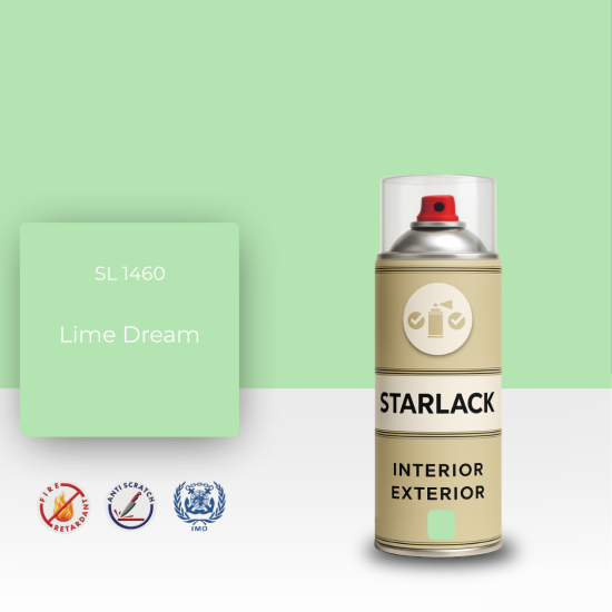 STARLACK SL 1460 LİME DREAM SPREY BOYA 400 ML STARLACK SL 1460 LİME DREAM SPREY BOYA 400 ML