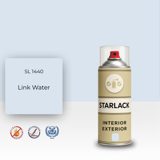 STARLACK SL 1440 LİNK WATER SPREY BOYA 400 ML STARLACK SL 1440 LİNK WATER SPREY BOYA 400 ML