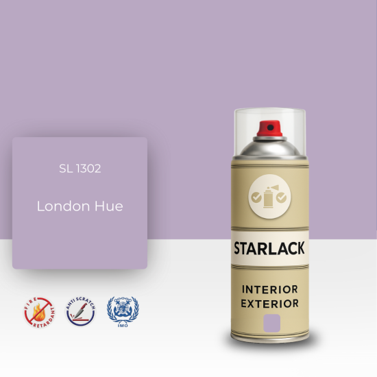 STARLACK SL 1302 LONDON HUE SPREY BOYA 400 ML STARLACK SL 1302 LONDON HUE SPREY BOYA 400 ML