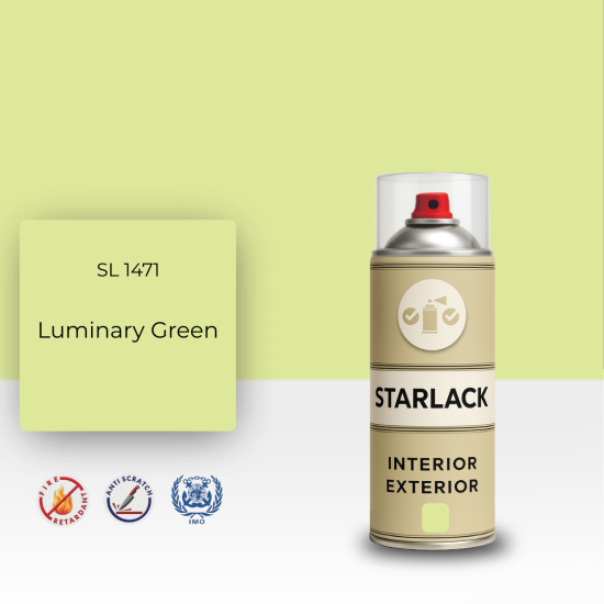 STARLACK SL 1471 LUMİNARY GREEN SPREY BOYA 400 ML STARLACK SL 1471 LUMİNARY GREEN SPREY BOYA 400 ML