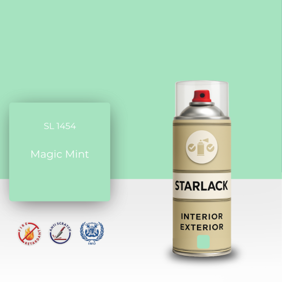 STARLACK SL 1454 MAGİC MİNT SPREY BOYA 400 ML STARLACK SL 1454 MAGİC MİNT SPREY BOYA 400 ML