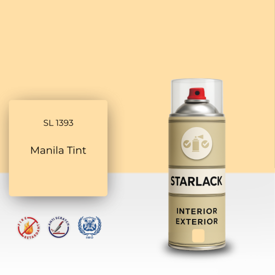 STARLACK SL 1393 MANİLA TİNT SPREY BOYA 400 ML STARLACK SL 1393 MANİLA TİNT SPREY BOYA 400 ML