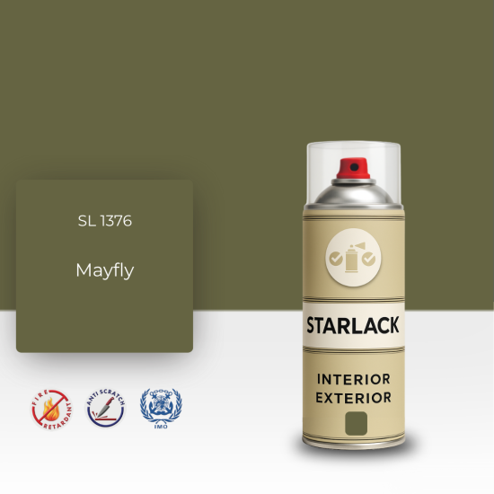 STARLACK SL 1376 MAYFLY SPREY BOYA 400 ML STARLACK SL 1376 MAYFLY SPREY BOYA 400 ML