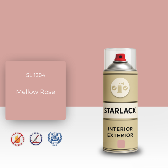 STARLACK SL 1284 MELLOW ROSE SPREY BOYA 400 ML STARLACK SL 1284 MELLOW ROSE SPREY BOYA 400 ML
