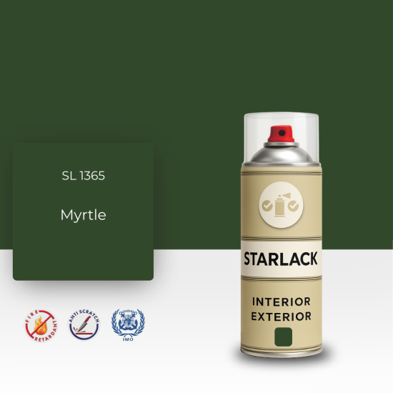 STARLACK SL 1365 MYRTLE SPREY BOYA 400 ML STARLACK SL 1365 MYRTLE SPREY BOYA 400 ML