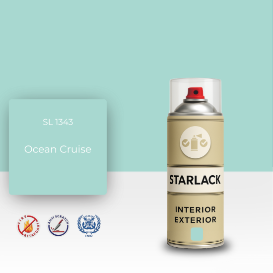 STARLACK SL 1343 OCEAN CRUİSE SPREY BOYA 400 ML STARLACK SL 1343 OCEAN CRUİSE SPREY BOYA 400 ML