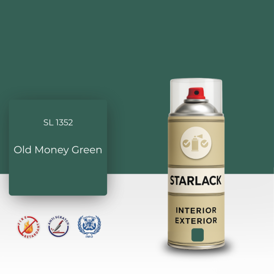 STARLACK SL 1352 OLD MONEY GREEN SPREY BOYA 400 ML STARLACK SL 1352 OLD MONEY GREEN SPREY BOYA 400 ML