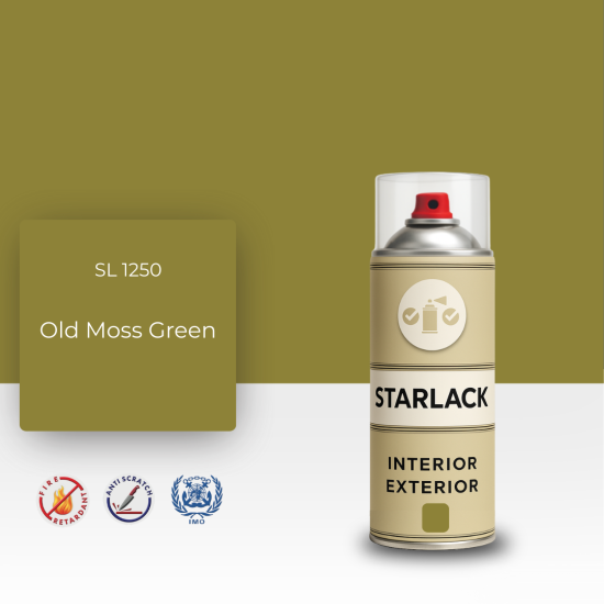 STARLACK SL 1250 OLD MOSS GREEN SPREY BOYA 400 ML STARLACK SL 1250 OLD MOSS GREEN SPREY BOYA 400 ML