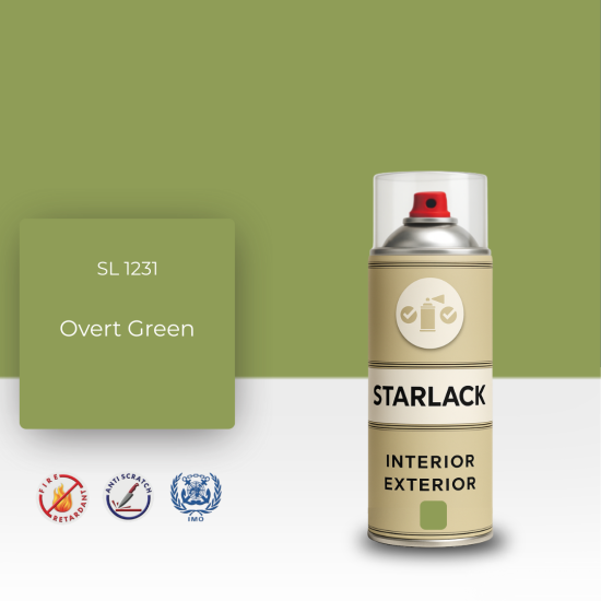 STARLACK SL 1231 OVERT GREEN SPREY BOYA 400 ML STARLACK SL 1231 OVERT GREEN SPREY BOYA 400 ML