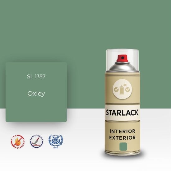 STARLACK SL 1357 OXLEY SPREY BOYA 400 ML STARLACK SL 1357 OXLEY SPREY BOYA 400 ML