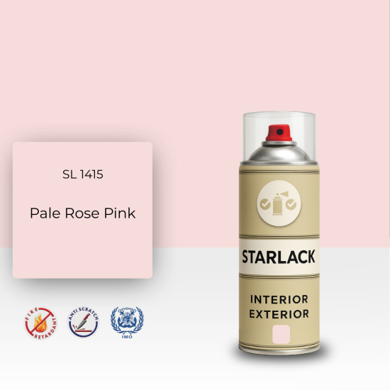 STARLACK SL 1415 PALE ROSE PİNK SPREY BOYA 400 ML STARLACK SL 1415 PALE ROSE PİNK SPREY BOYA 400 ML
