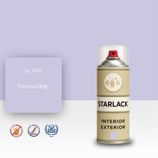 STARLACK SL 1307 PERİWİNKLE SPREY BOYA 400 ML STARLACK SL 1307 PERİWİNKLE SPREY BOYA 400 ML