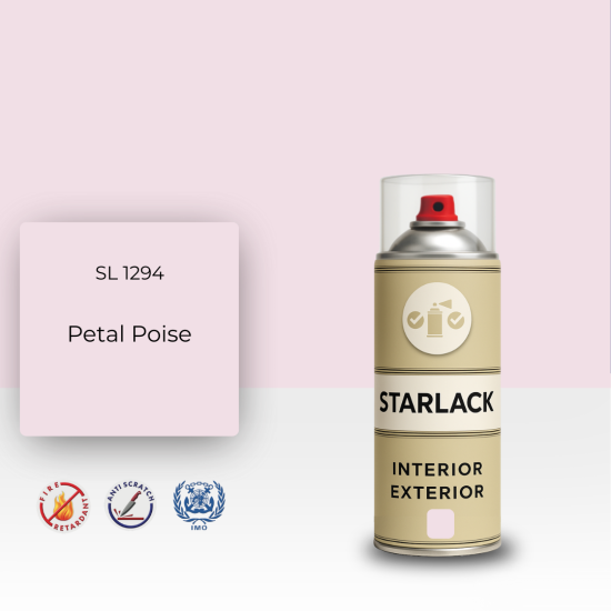 STARLACK SL 1294 PETAL POİSE SPREY BOYA 400 ML STARLACK SL 1294 PETAL POİSE SPREY BOYA 400 ML