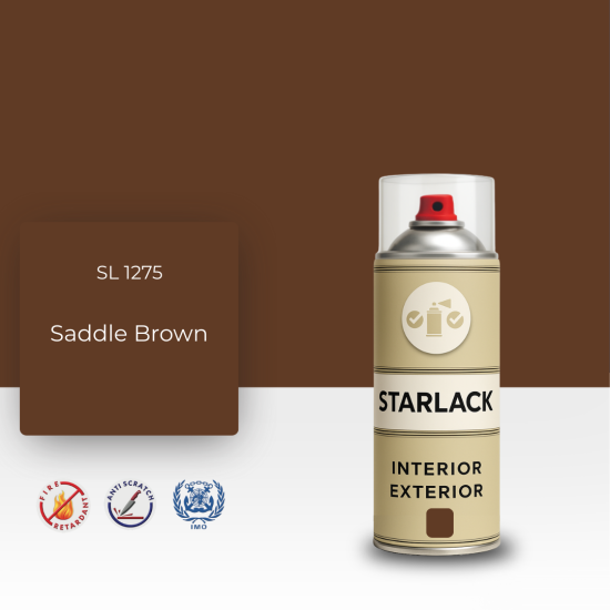 STARLACK SL 1275 SADDLE BROWN SPREY BOYA 400 ML STARLACK SL 1275 SADDLE BROWN SPREY BOYA 400 ML