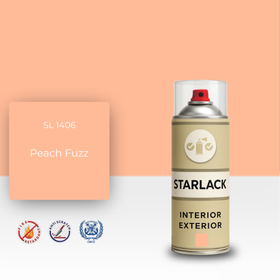 STARLACK SL 1406 PEACH FUZZ SPREY BOYA 400 ML
