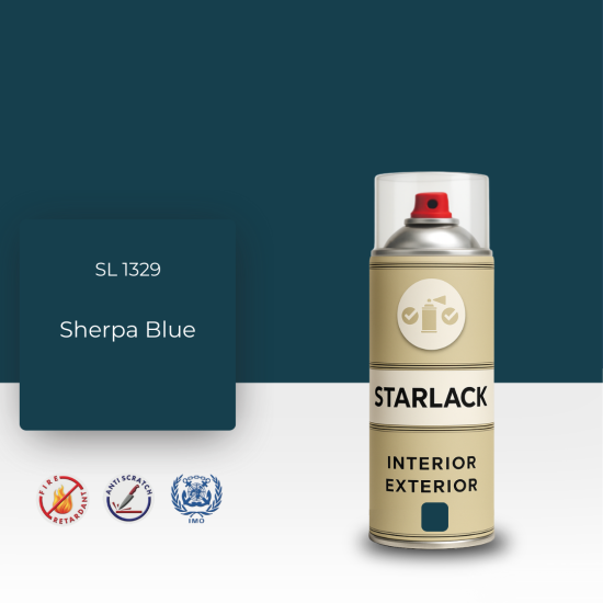 STARLACK SL 1329 SHERPA BLUE SPREY BOYA 400 ML STARLACK SL 1329 SHERPA BLUE SPREY BOYA 400 ML